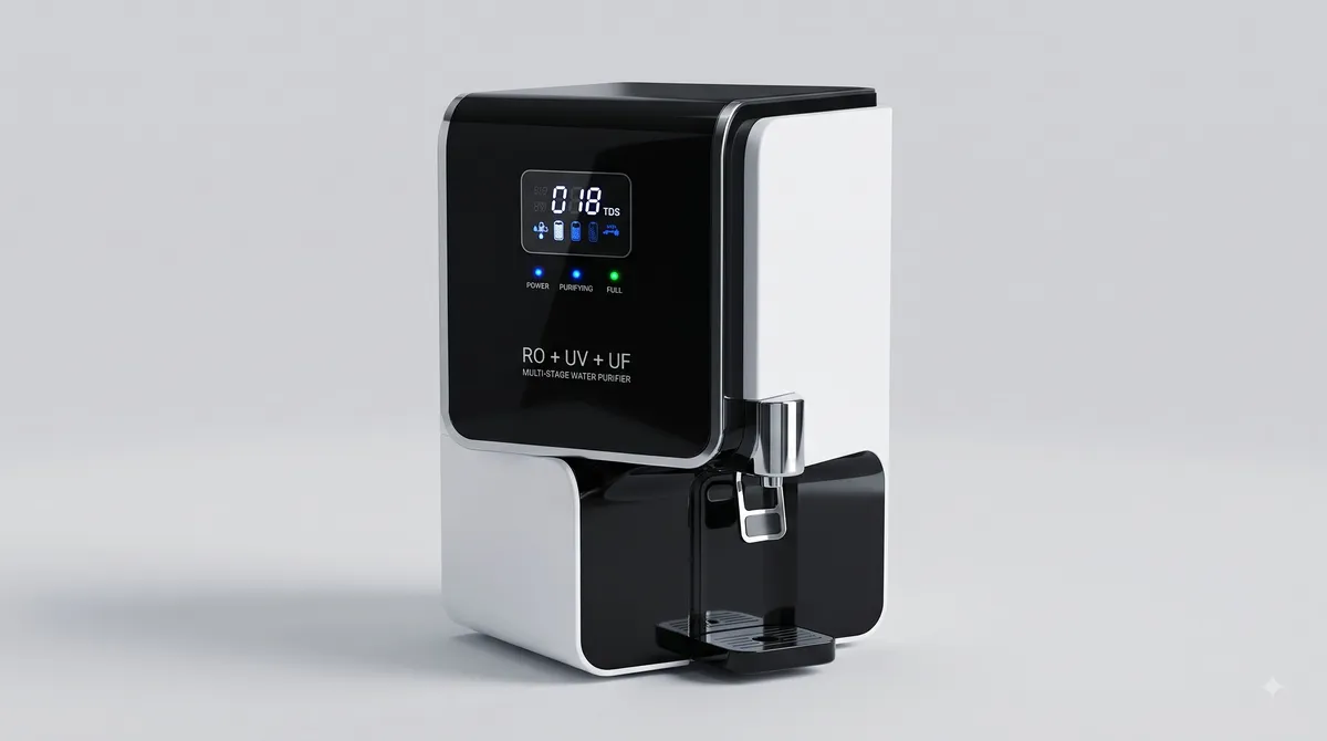 Local brand RO + UV + UF Purifier water purifier